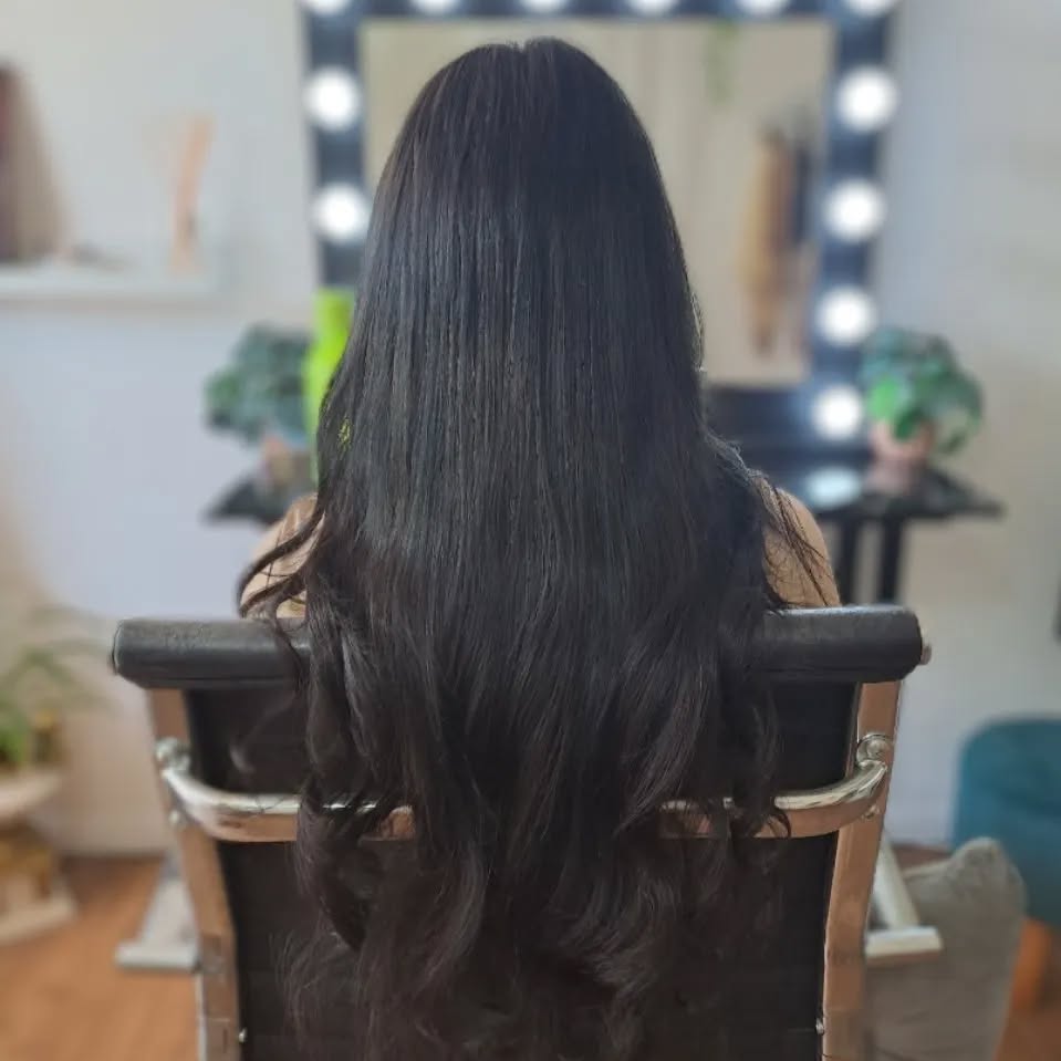 22 Inch Full Volume (I Tip) Hair Extensions #1 Black